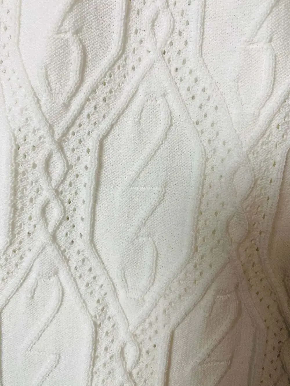 Jordan Knit Short Sleeve Button Front Polo Shirt White XXL (1379)